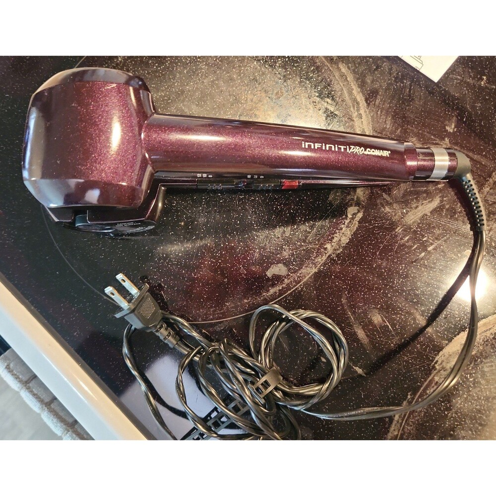 Conair Infiniti Pro Curl Secret Curling Iron Hair Curler purple